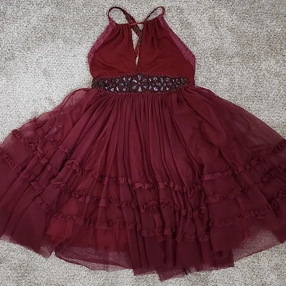 Free People Vintage Boho Formal Dress - Picture 9 of 12